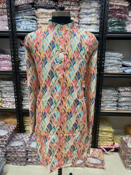 Printed kurta for men
