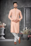 Cotton Silk Work Kurta For men (20)