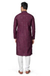 Cotton Silk Work Kurta For men (1)