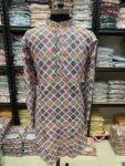 Mens Printed Kurta